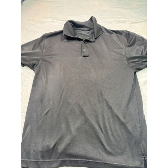 Tru Spec Polo Shirt Large Men's Black Cotton Polyester Blend Short Sleeve‎ - Picture 2 of 10